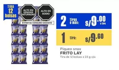 Frito Lay - Piqueo snax