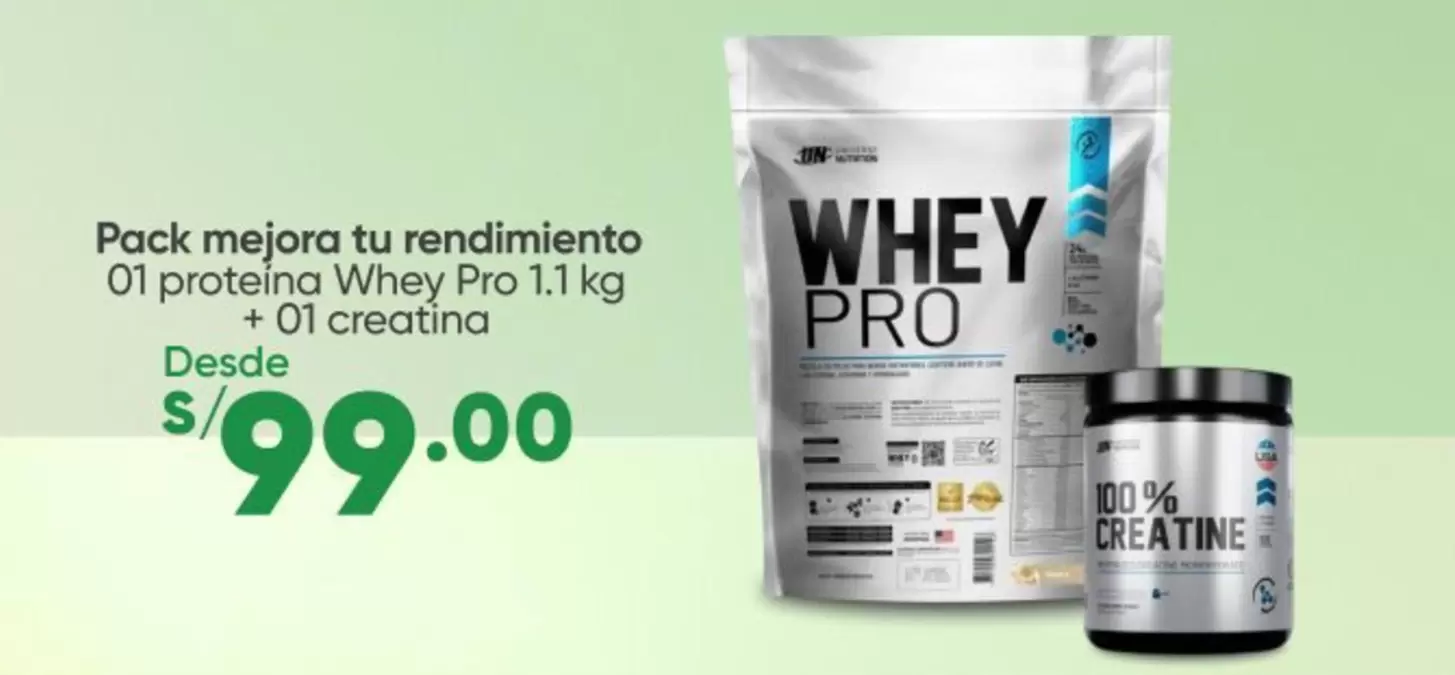Pro    - proteina Whey Pro + creatina