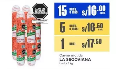 La Segoviana - Carne molida