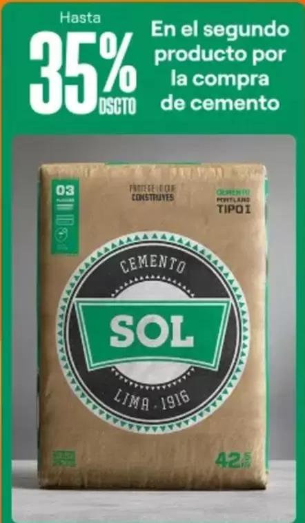 Sol   - Cemento