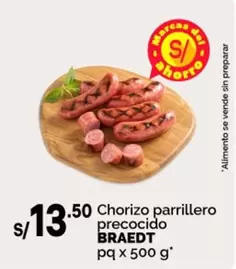 Braedt - Chorizo parrillero precocido