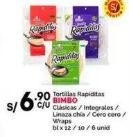 Bimbo - Tortillas Rapiditas