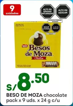 Besos de Moza - BESO DE MOZA chocolate