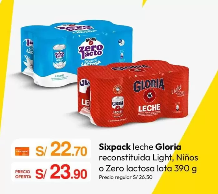 Gloria - Sixpack leche