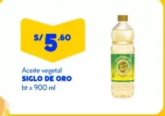 Oro - Aceite vegetal