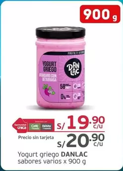 Danlac - Yogurt griego