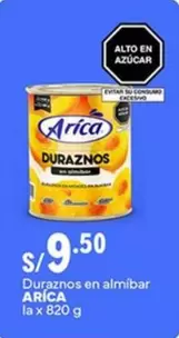 Arica - Duraznos en almíbar