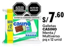 Casino - Galletas Menta/Multiverso