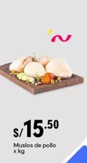 Muslos de pollo