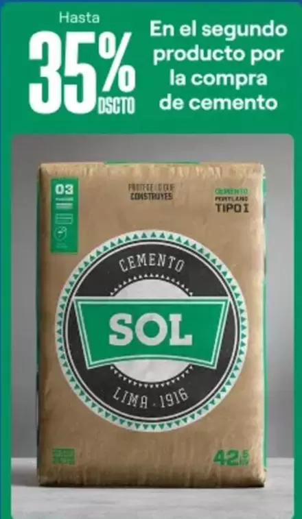 Sol   - Cemento