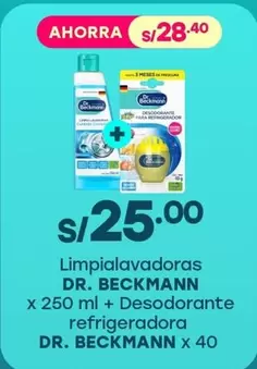 Limpialavadoras + Desodorante refrigeradora