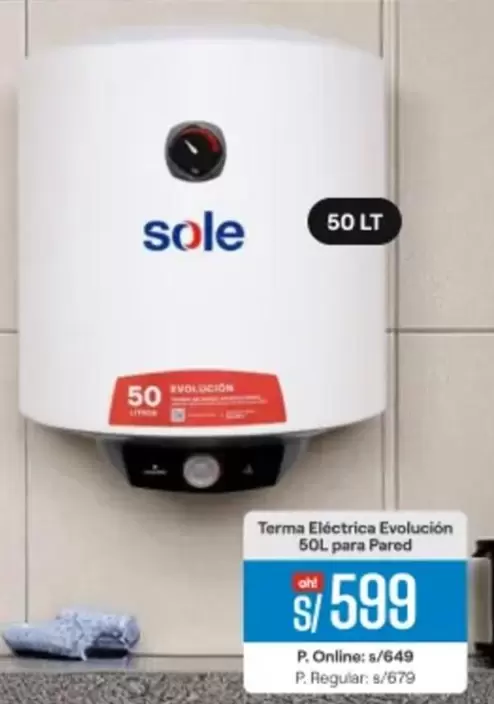 Sole - Terma Eléctrica Evolución