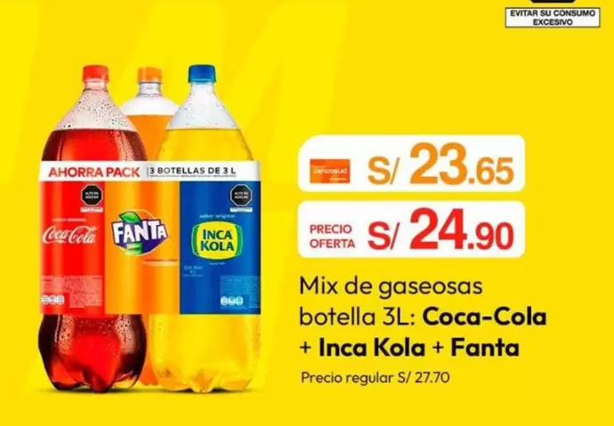 Coca-Cola - Mix de gaseosas