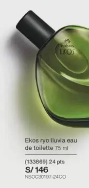 Natura - Ekos ryo lluvia eau de toilette 75 ml