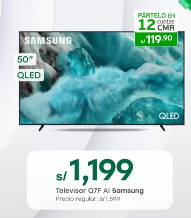 Samsung - Televisor Q7F Al