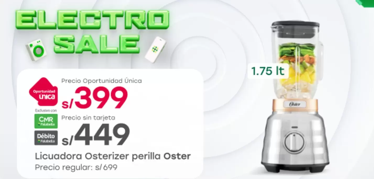 Oster - Licuadora izer perilla