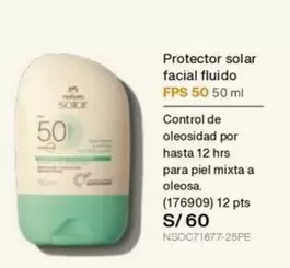 Piel - Protector solar facial fluido