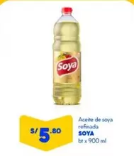 Aceite de soya refinada