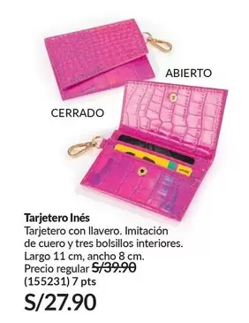 PTS - Tarjetero Inés