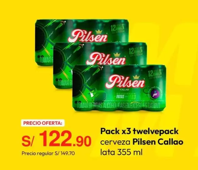 Pilsen - Pack x3 twelvepack