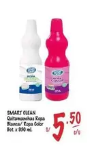 Smart - Quitamanchas Ropa Blanca/Ropa Color