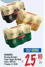 Cusqueña - Cerveza Dorada/ Trigo/Negra Six Pack