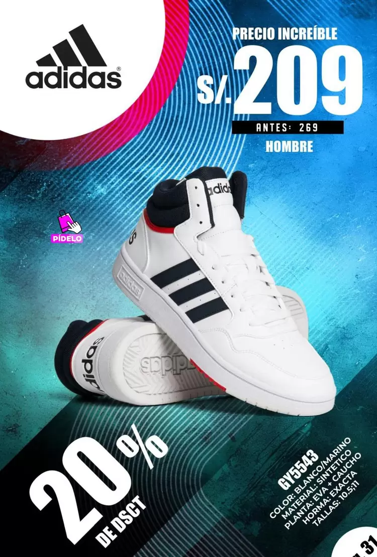 Adidas - Tenis Hombre