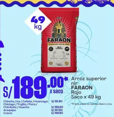 Faraon - Arroz superior
