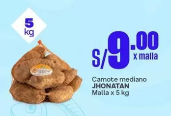 Camote mediano