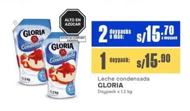 Gloria - Leche condensada