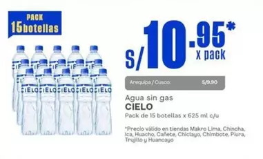 Cielo - Agua sin gas