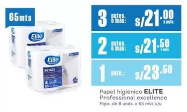 Elite - Papel higiénico Professional excellence