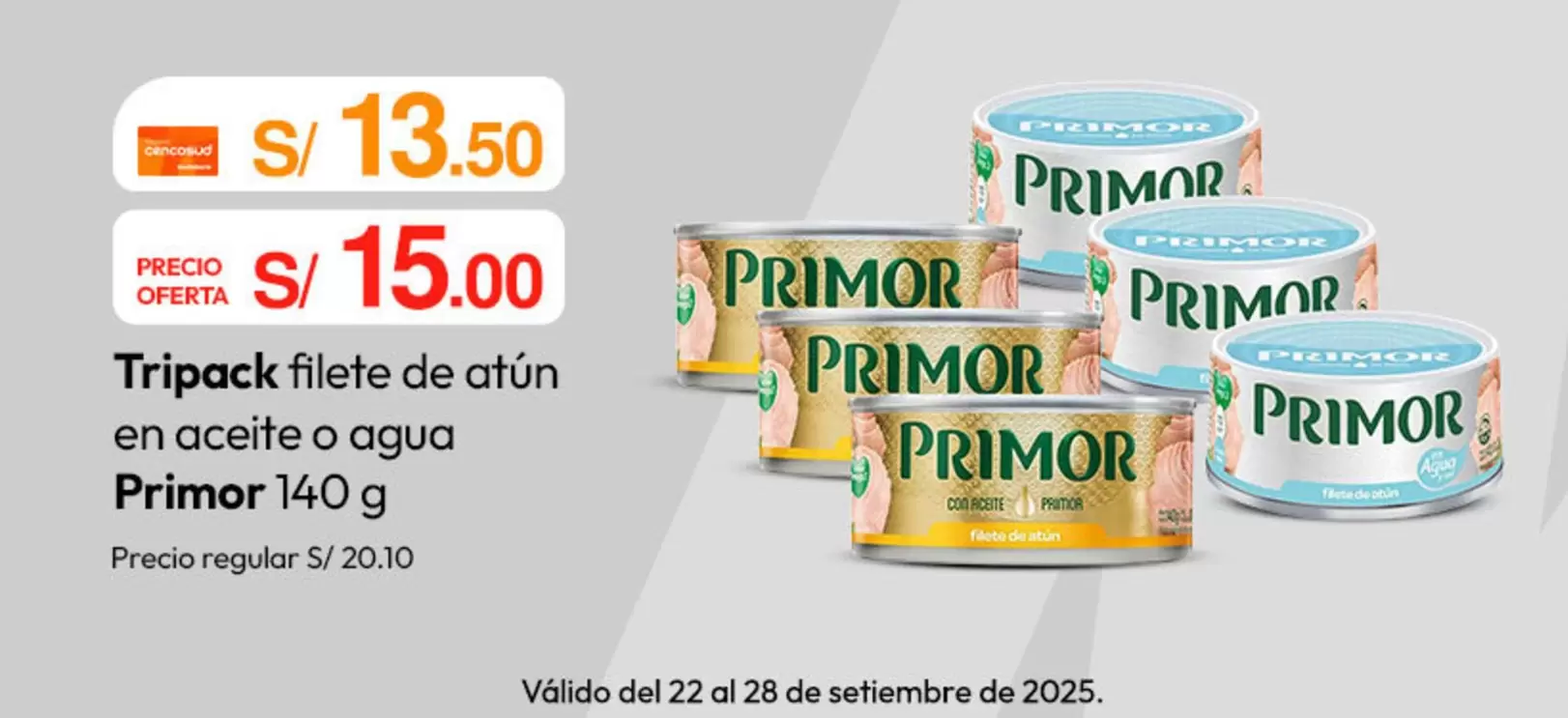 Primor - filete de atún
