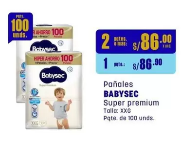 Babysec - Pañales