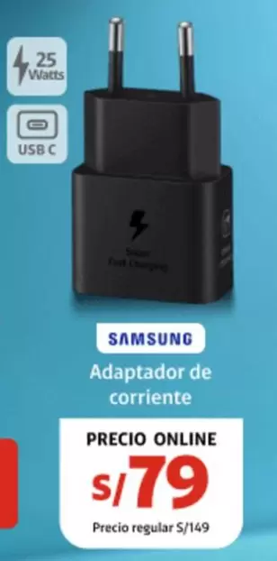 Samsung - Adaptador de corriente