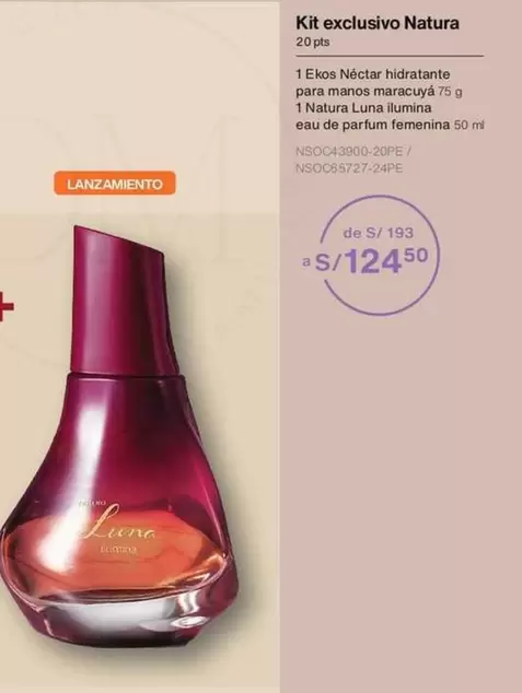 Natura - Kit exclusivo