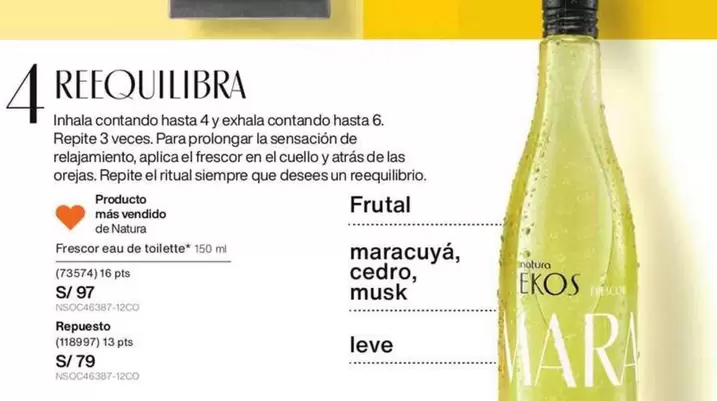 Natura - Frescor eau de toilette