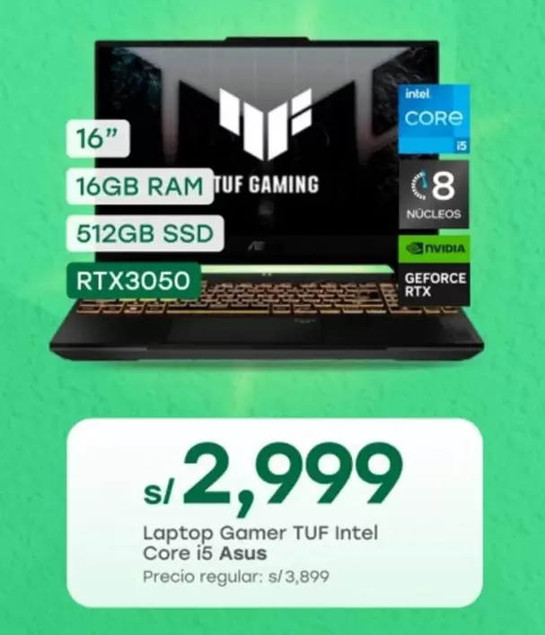 Asus - Laptop Gamer TUF Intel Core i5