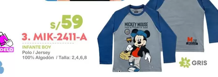 Mickey Mouse - MIK-2411-A