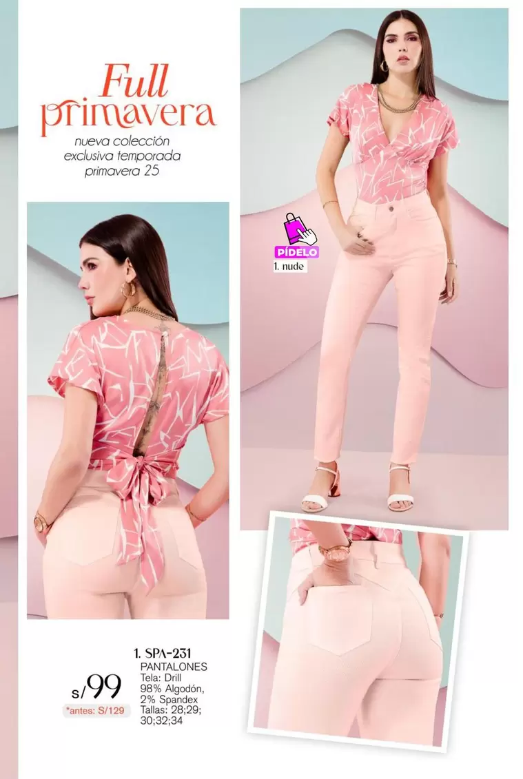 Primavera - TSP-203 PANTALONES