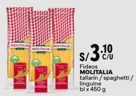 Molitalia - tallarín/spaghetti/linguine