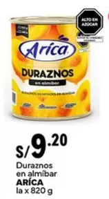 Arica - Duraznos en almíbar