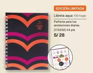 PTS - Libreta aqua 100 hojas