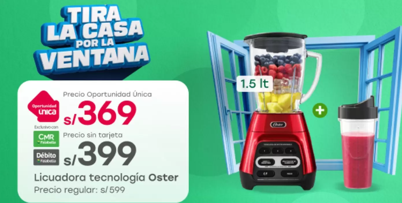 Oster - Licuadora tecnología