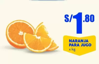 NARANJA PARA JUGO