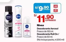 Nivea - Desodorante Aerosol, Desodorante Roll On