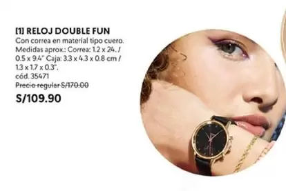 RELOJ DOUBLE FUN
