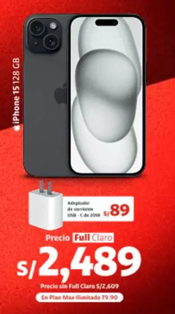 Apple - iPhone 15 128 GB