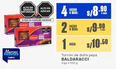 Baldaracci - Turrón de doña pepa
