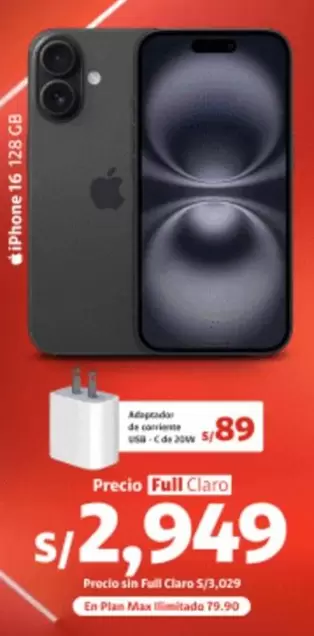 Apple - iPhone 16 128 GB